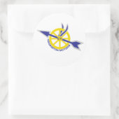 Sticker van Newington Connecticut Motors (Tas)