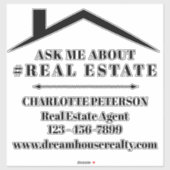 Sticker van onroerend goed (Vel)