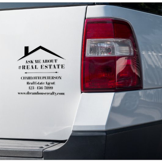 Sticker van onroerend goed