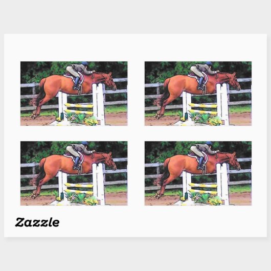 Sticker van pomppaarden (Vel)