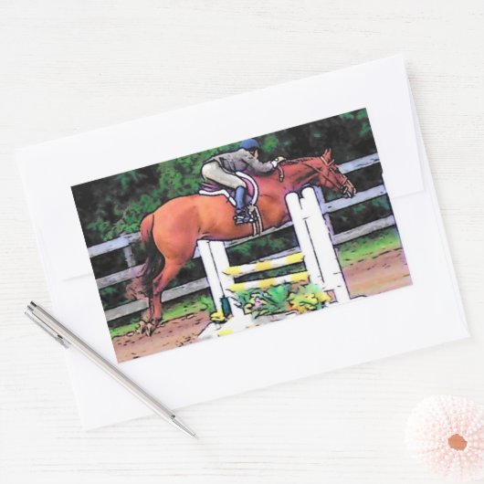 Sticker van pomppaarden (Envelop)