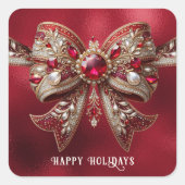 Sticker van Red Bow (Voorkant)