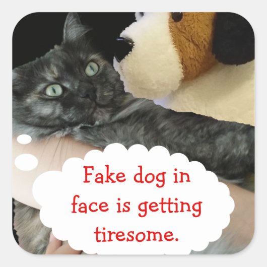 Sticker van relaxte katten door RoseWrites (Voorkant)