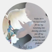 sticker van rouw naar dansen (Voorkant)