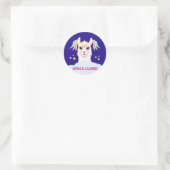 Sticker van ruimtelama (Tas)