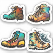 "sticker van schoenen", "sticker van schoenen", "s sticker (Voorkant)
