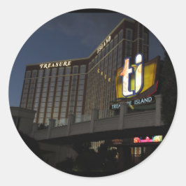 Sticker van Treasure Island Las Vegas