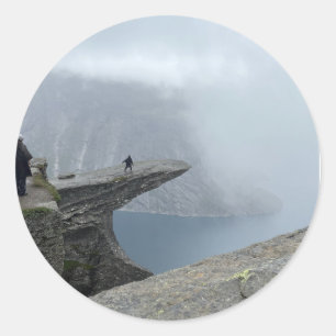 Sticker van Trolltunga Noorwegen