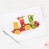 Sticker van tropisch fruit (Envelop)