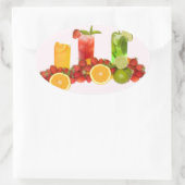 Sticker van tropisch fruit (Tas)