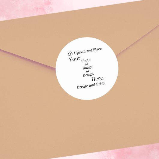 Sticker van uw ontwerp of foto-upload