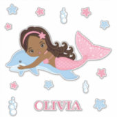 Sticker van vinylvinyl uit Afrikaanse moerassen en (Voorkant)