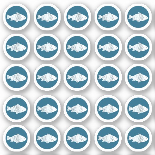 Sticker van vissoep (Voorkant)