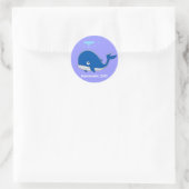 Sticker van walvis (Tas)