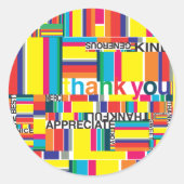 Sticker van winkelbedrijf (Voorkant)