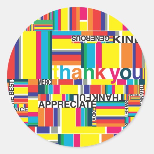 Sticker van winkelbedrijf (Voorkant)