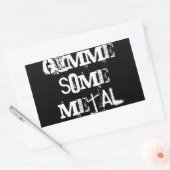 sticker van zware metalen (Envelop)