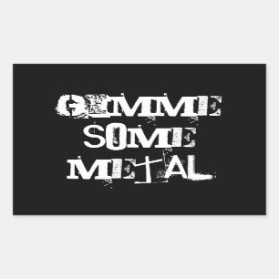 sticker van zware metalen