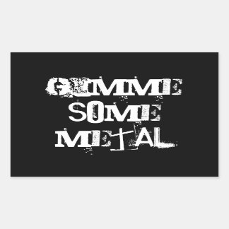 sticker van zware metalen