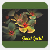 Sticker veel succes! (Voorkant)