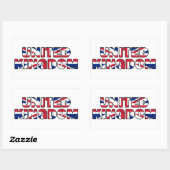 Sticker Verenigd Koninkrijk (Vel)