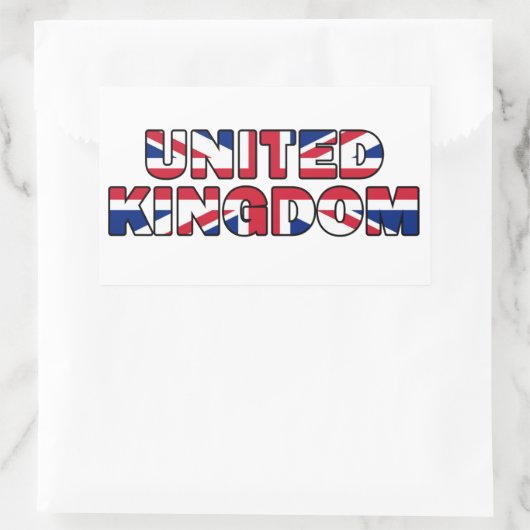Sticker Verenigd Koninkrijk (Tas)