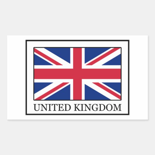 Sticker Verenigd Koninkrijk (Voorkant)