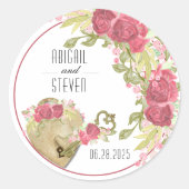 Sticker Vergrendelen en sleutel (Voorkant)