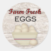 Sticker verse eieren (Voorkant)