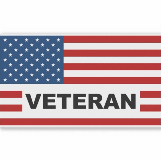 sticker "VETERAN"-venster (Voorkant)