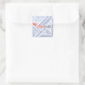 Sticker (vierkant) (Tas)