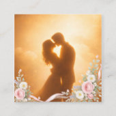 Sticker Vierkante Visitekaartje (Voorkant)