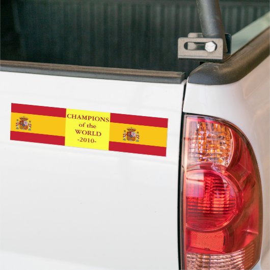 Sticker vlag van Spanje (Op Truck)
