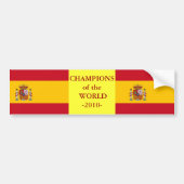 Sticker vlag van Spanje (Voorkant)