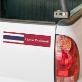 Sticker Vlag van Thailand (Op Truck)