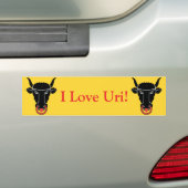 Sticker Vlag van Uri, Zwitserland (Op auto)