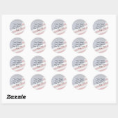 Sticker Vlagadres Verenigde Staten (Vel)