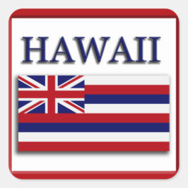 Sticker vlaggenontwerp Hawaii-staat