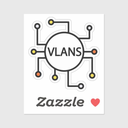 STICKER VLAN's Networkers (Vel)