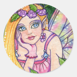 Sticker Vlinder Flower Fairy Fantasy Ann Howard