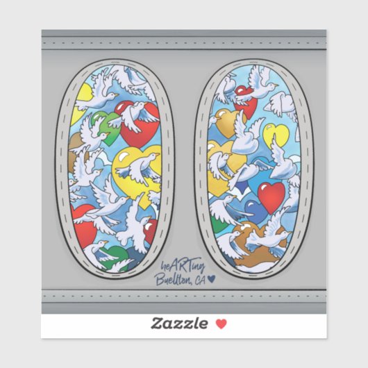 Sticker - Vogels om van te houden (Vel)