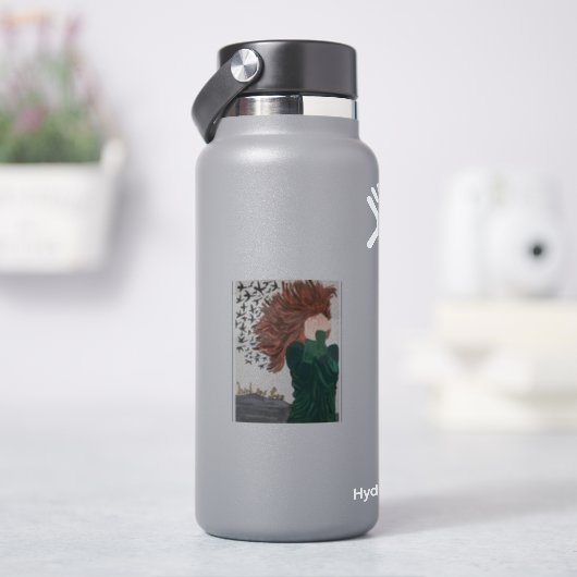 sticker Vogelvrije flacon (HydroFlask)