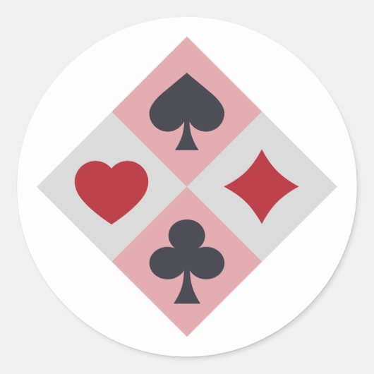 Sticker voor  afspeelkaarten (Voorkant)