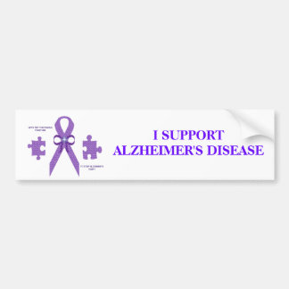 Sticker voor alzheimerbewustzijn