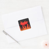 Sticker voor BBQ met varkensrooster (Envelop)