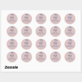 Sticker voor beach bachelorette-weekend favor (Vel)