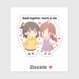 Sticker voor beste vriendinnen | Cadeau voor lieve
