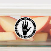 Sticker voor bestrating en anifestering (Aangebracht)