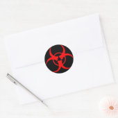 sticker voor biologisch gevaar (Envelop)