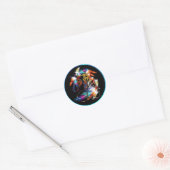 Sticker voor Bright paarden (Envelop)